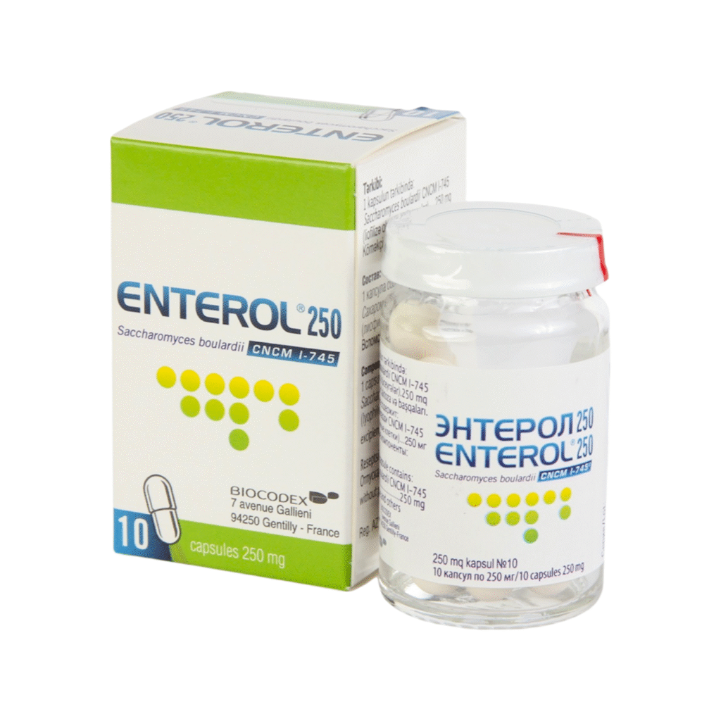Enterol 250 mq – İstifadə Qaydaları və Əsas Məlumatlar Enterol 250 mq – İstifadəsi, Təsiri, Faydaları və Qiyməti